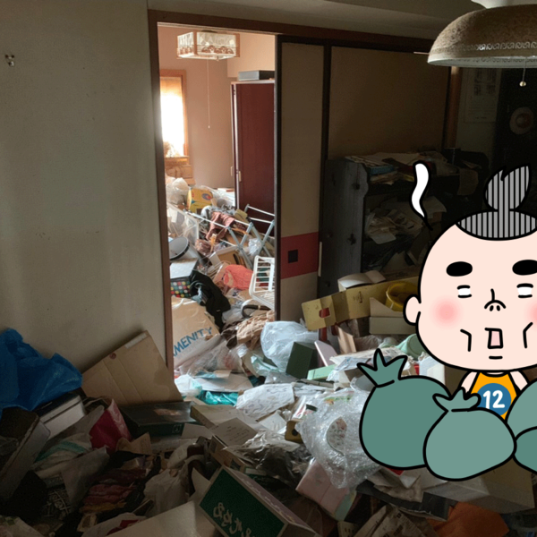 大阪市旭区でゴミ屋敷にお悩みの方は12遺品整理へご相談ください