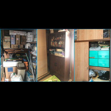 12遺品整理 事例集1 淀川区 島田様 60代夫婦 平屋一軒家 不用品片付け